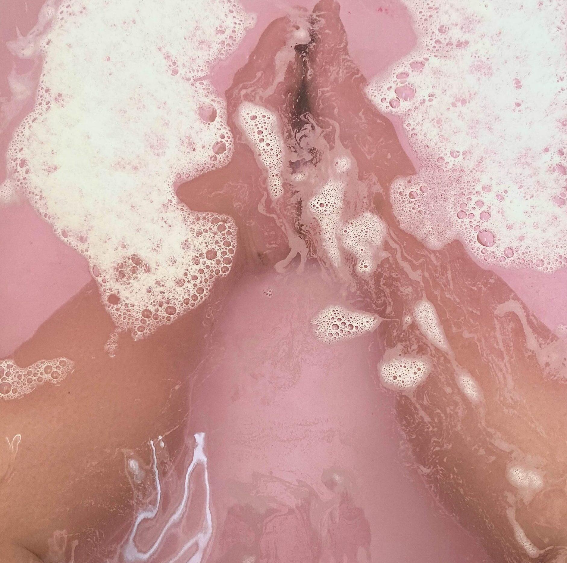 woman in bath